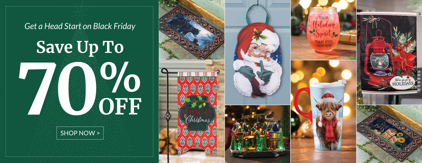 Get a Head Start on Black Friday Save up to 70% Off Shop Now >