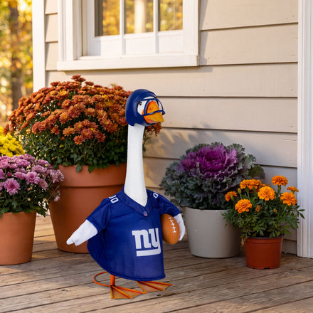 New York Giants Sports Porch Goose Uniform