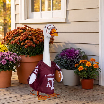 Texas A&M Sports Porch Goose Uniform