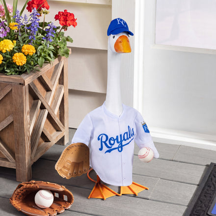 Kansas City Royals Sports Porch Goose Uniform