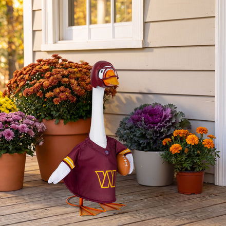 Washington Commanders Sports Porch Goose Uniform
