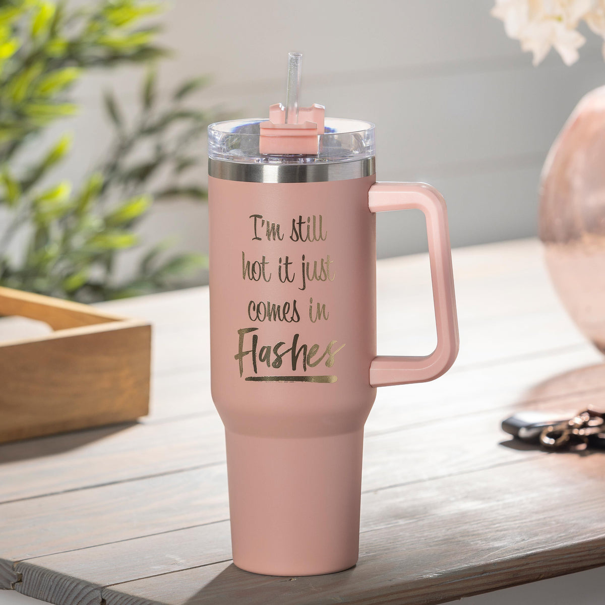 Evergreen I'm Still Hot Canyon Cup Pink 40oz 2