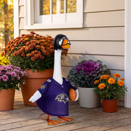 Baltimore Ravens Sports Porch Goose Uniform
