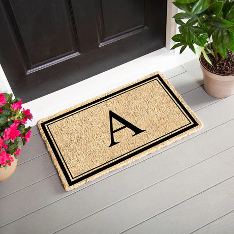 Monogrammed Mats
