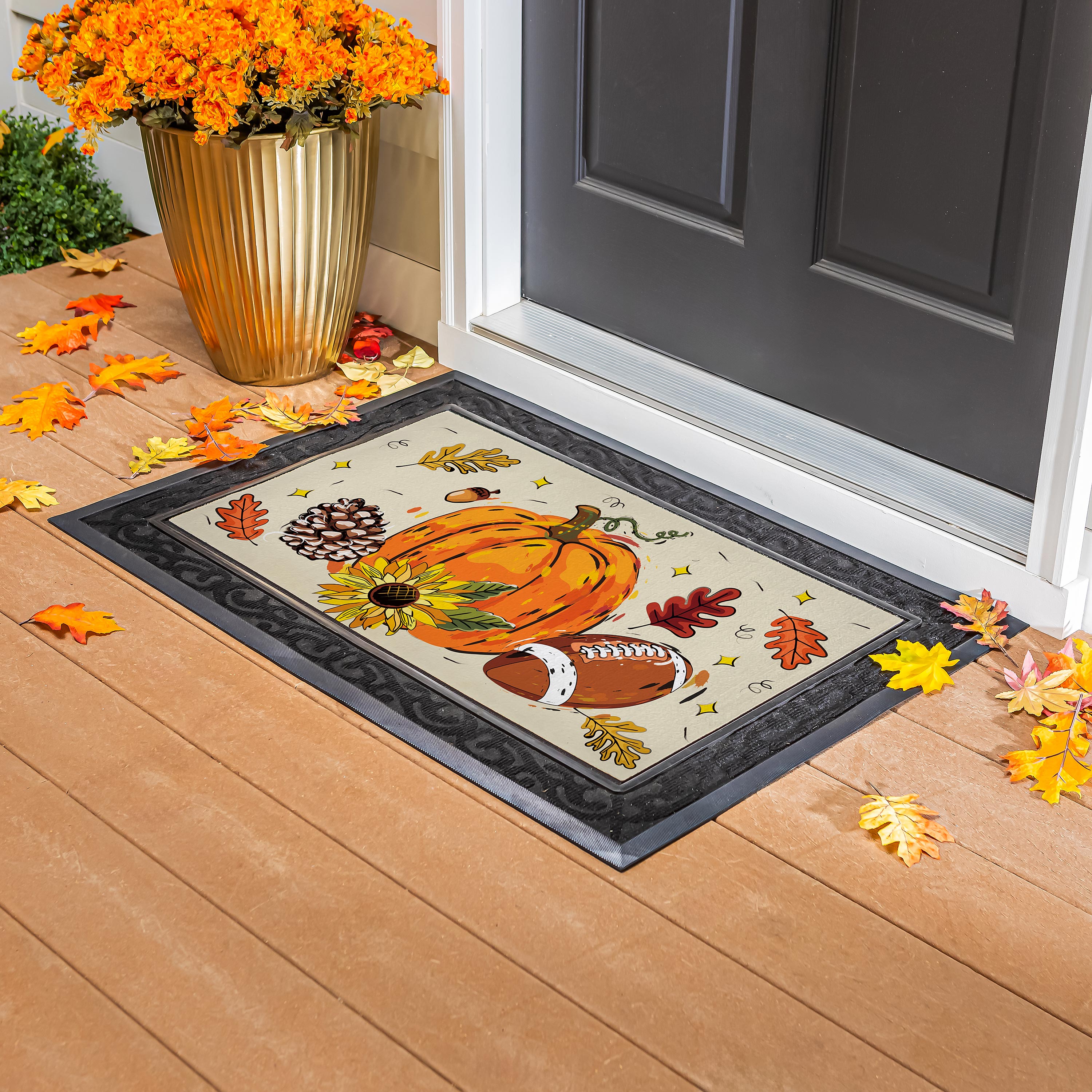 Tis The Season Fall Sassafras Switch Mat – Evergreen
