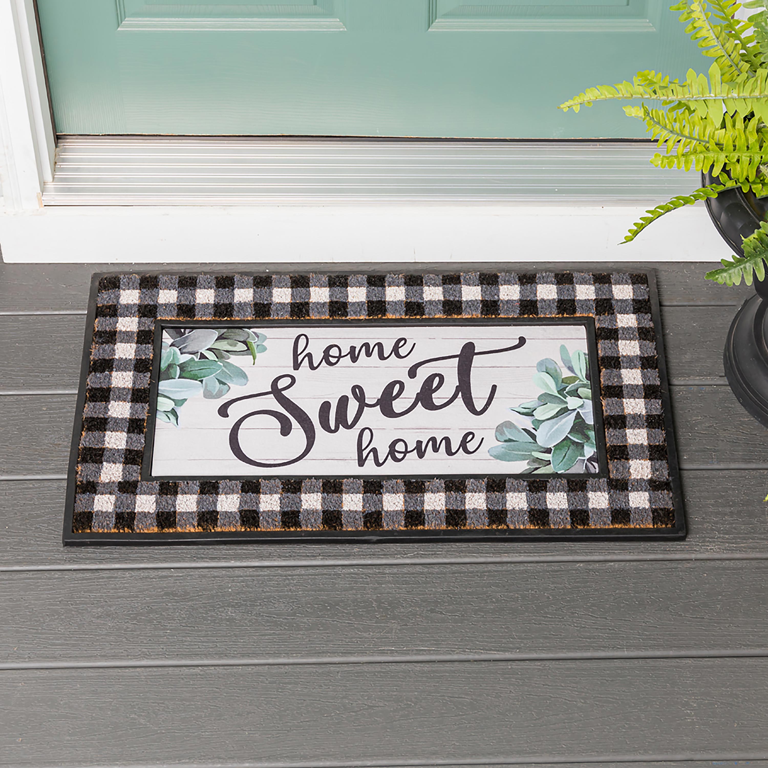 Home Sweet Home Eucalyptus Sassafras Switch Mat – Evergreen