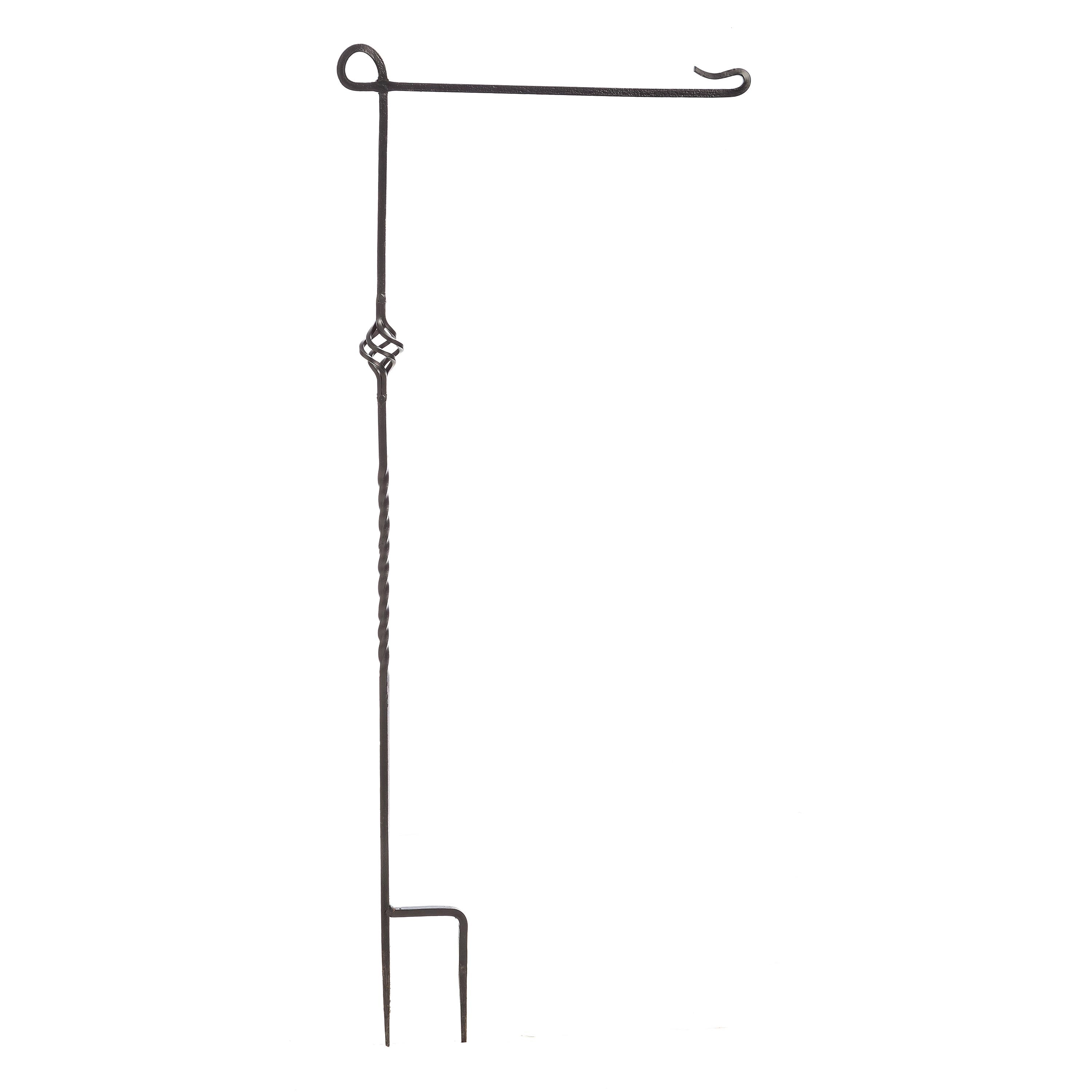 Steel Lineman Garden Flag With high quality Stand