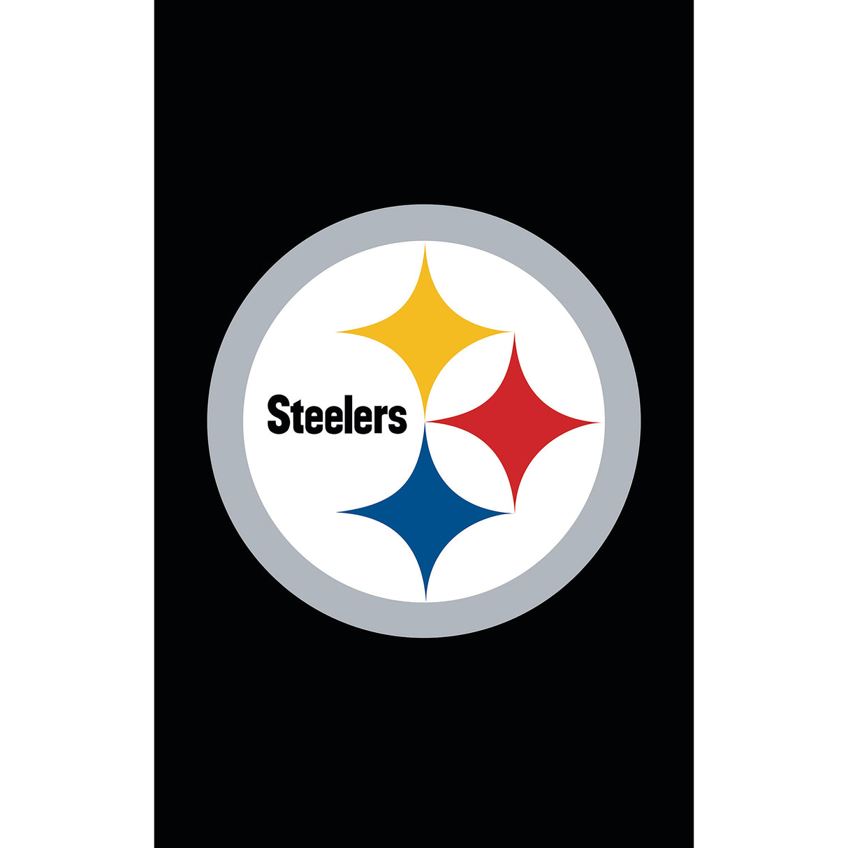 Pittsburgh Steelers Applique House Flag – Evergreen pittsburgh-steelers-applique-house-flag-evergreen