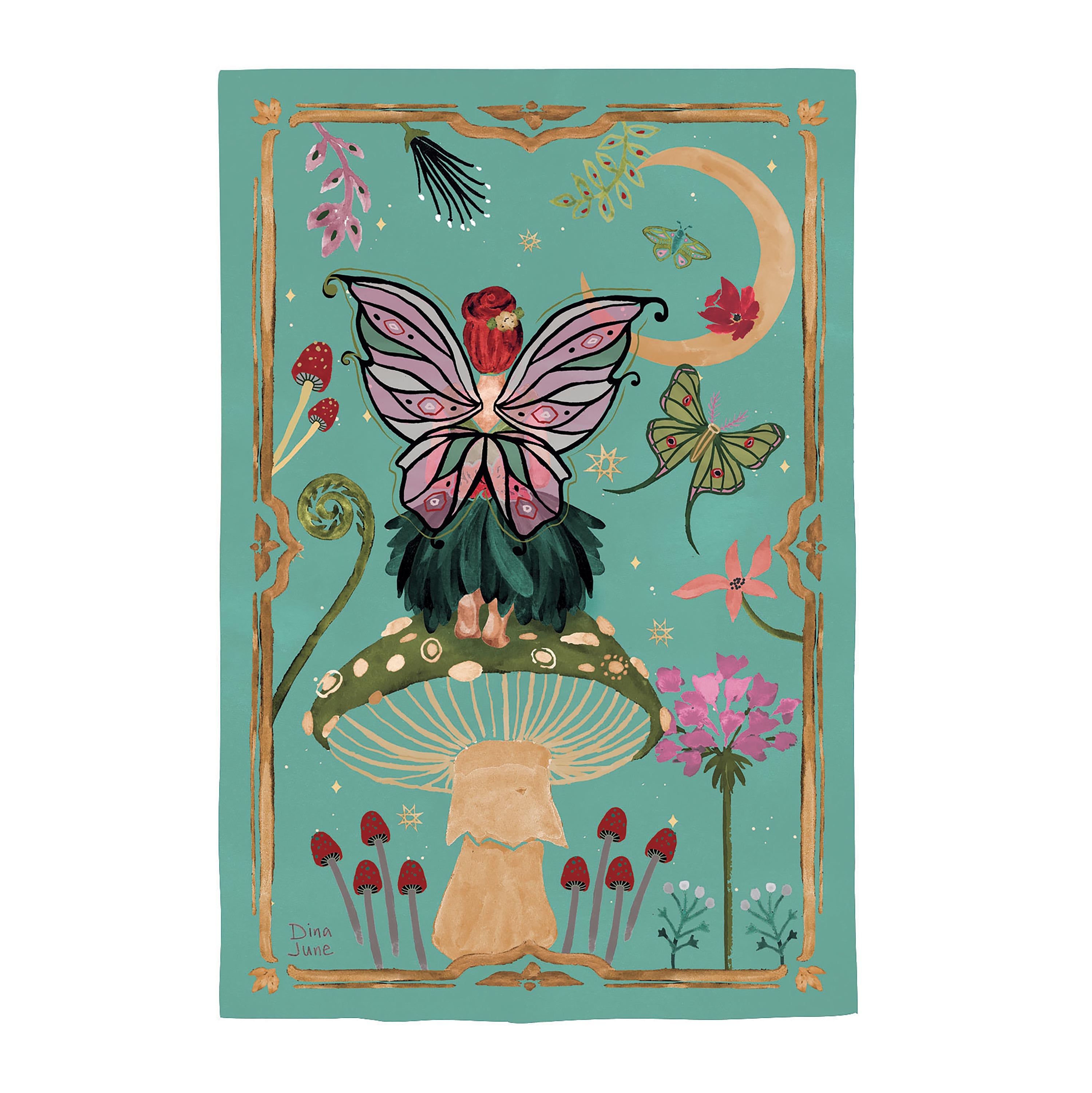 【新品未開封✨】T×T 2021 HOUSE FAIRY Exhart Solar Pink and Blue Daisy Petal Roof Fairy House, 9.5