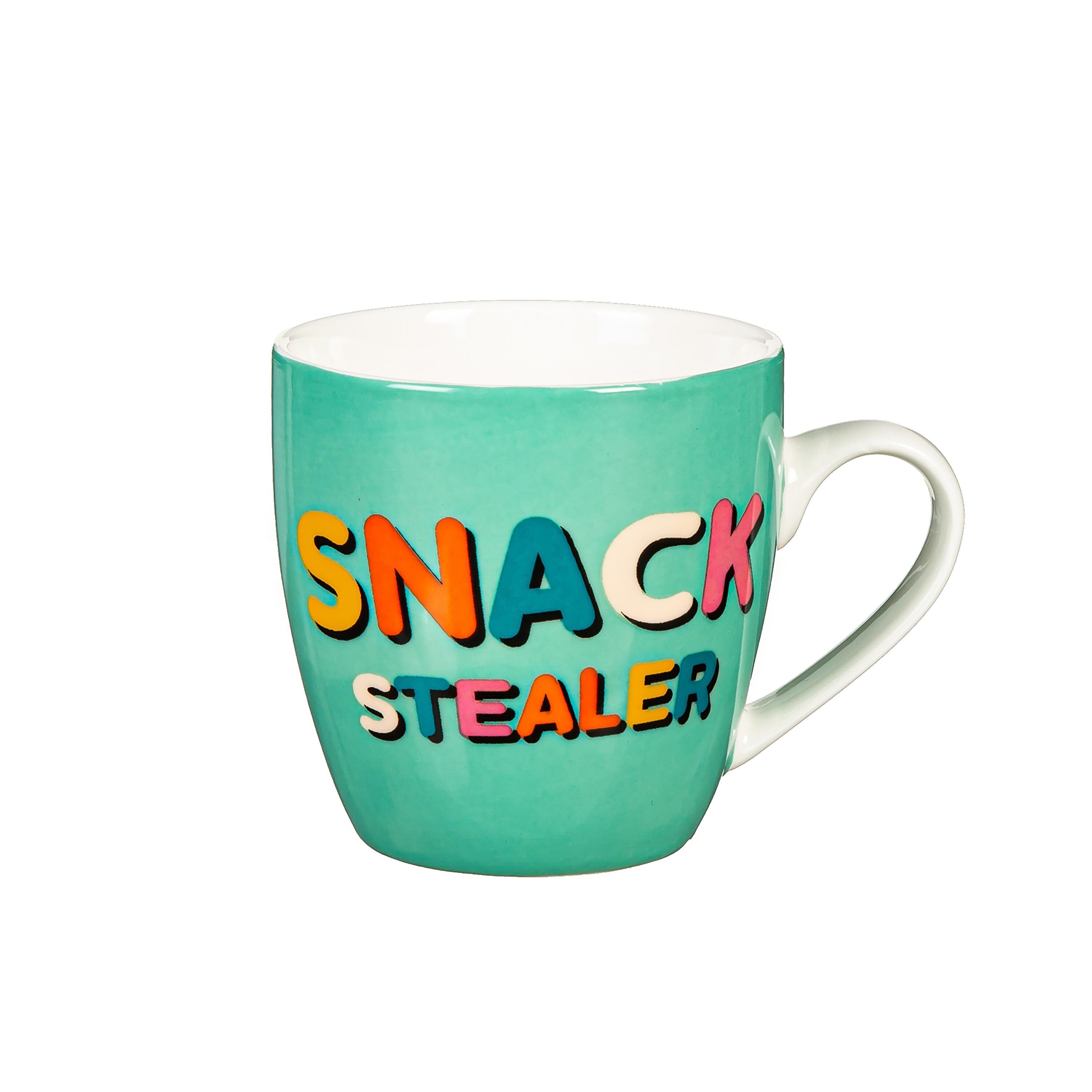 Mommy and Me Ceramic Cup Giftset, 17oz. & 7oz., Snack Dealer/Snack