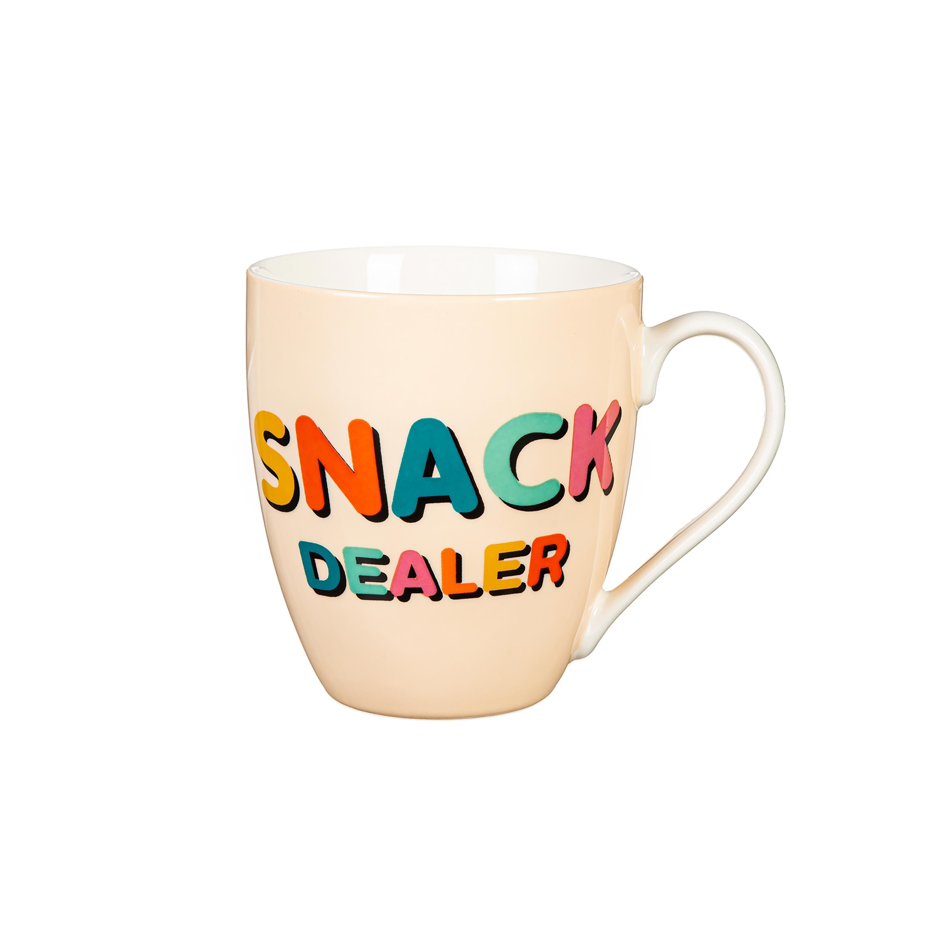 Mommy and Me Ceramic Cup Giftset, 17oz. & 7oz., Snack Dealer/Snack