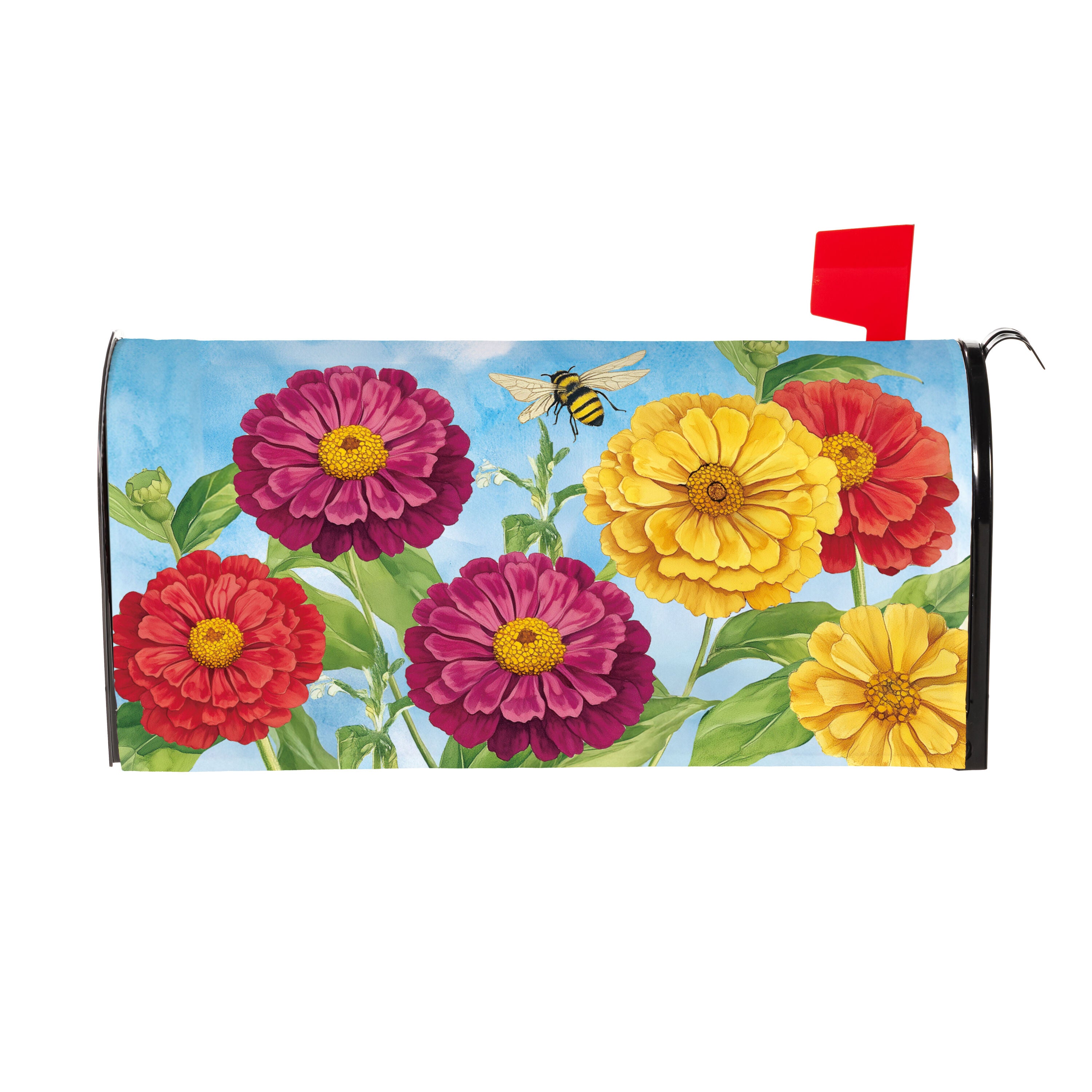 Stars And Stripes Watering Can Mailbox Cover - Thumbnail 5