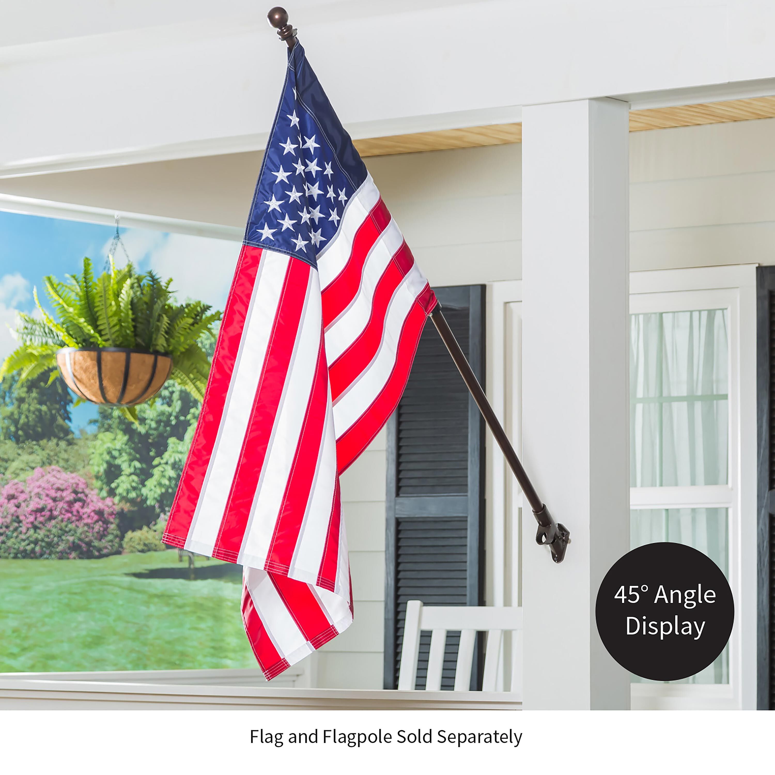 Evergreen House Flag Pole Bracket Mount - Thumbnail 4