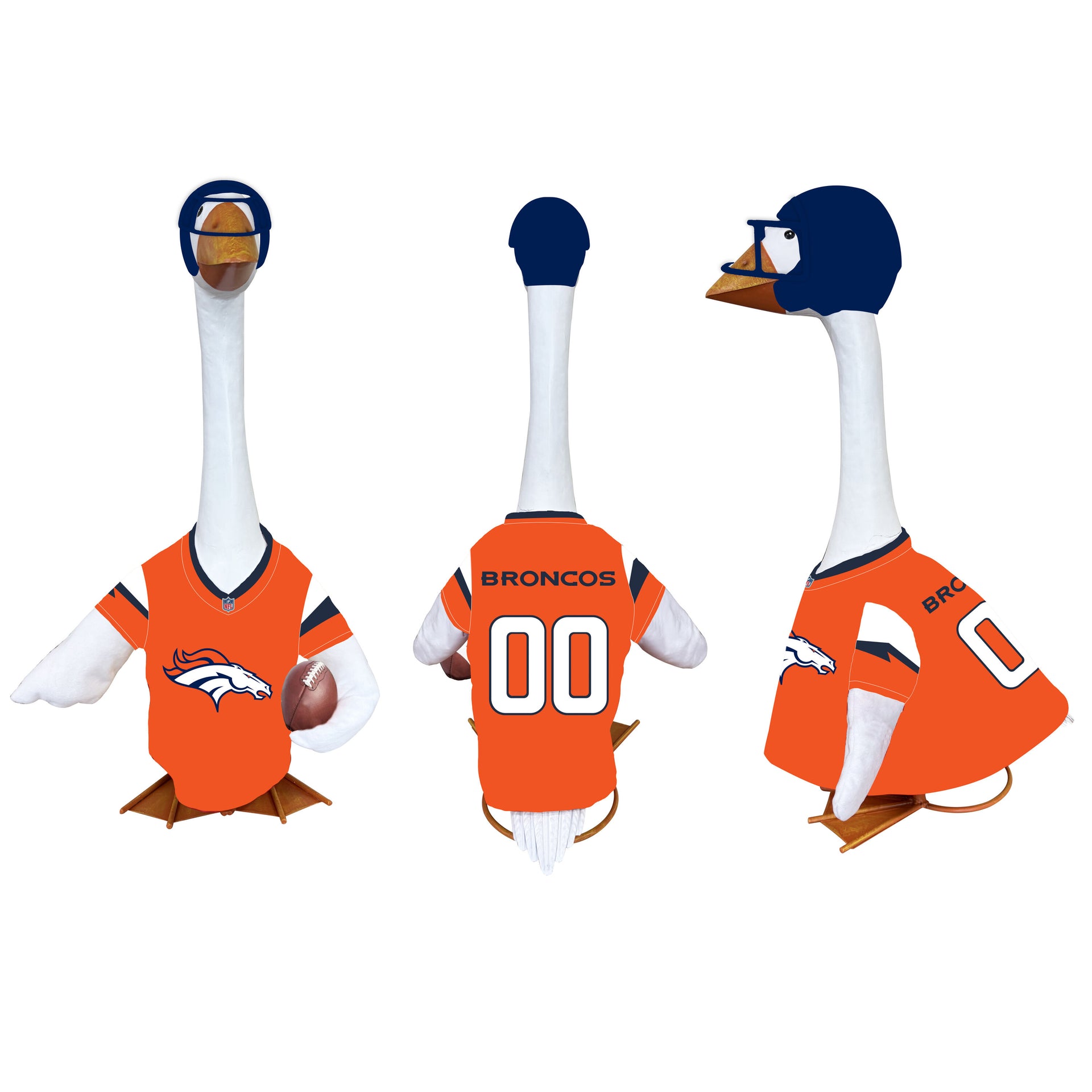 Denver Broncos Sports Porch Goose Uniform – Evergreen