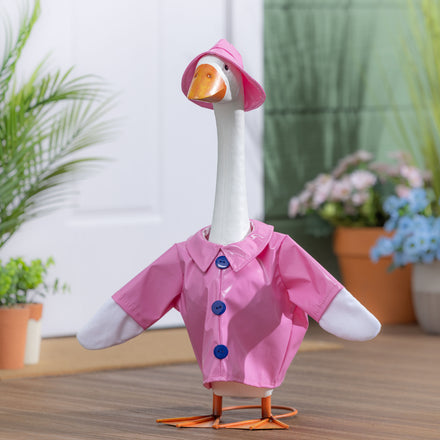 Giddy the Goose Outfit, Pink Raincoat
