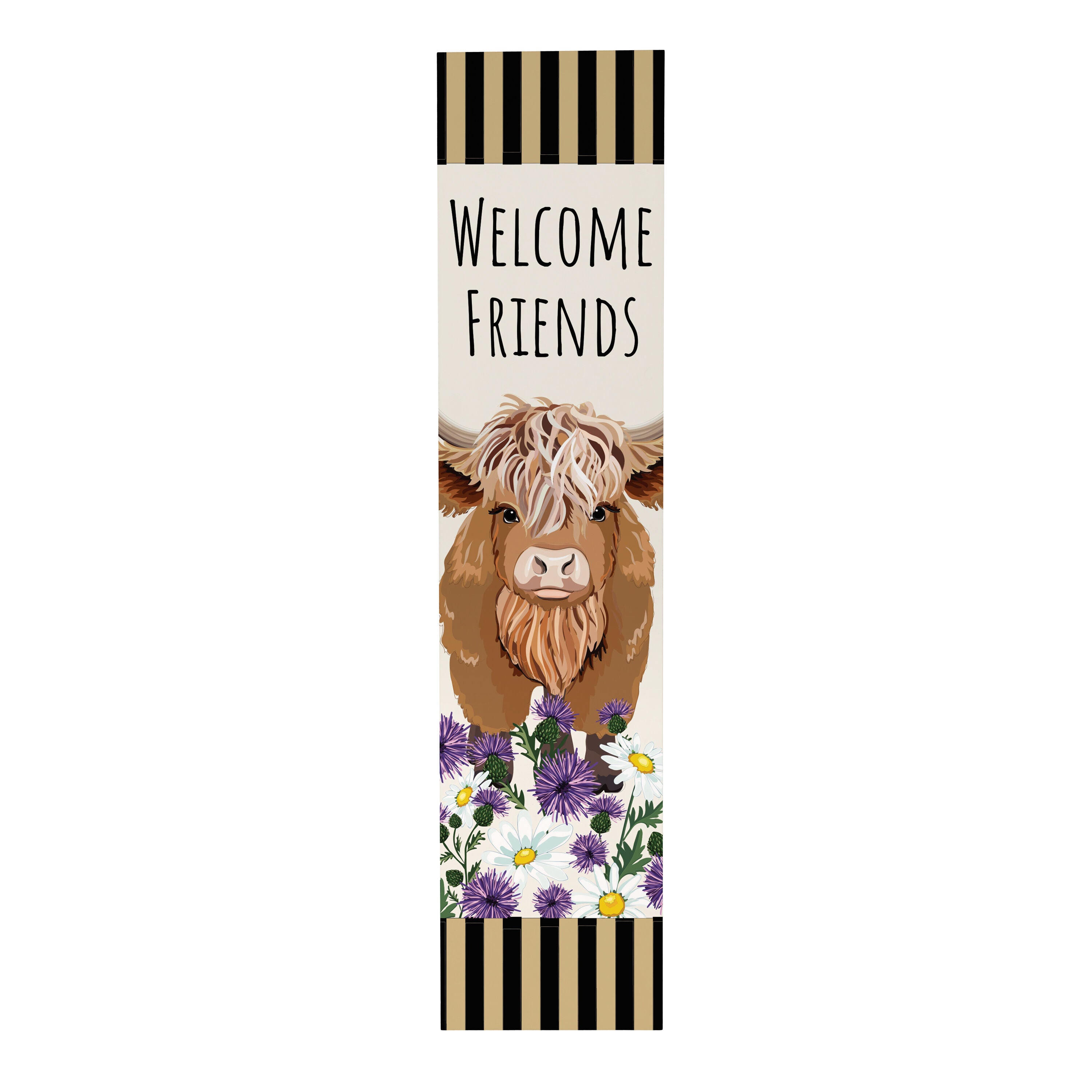 Highland Cow Porch Leaner - Thumbnail 3