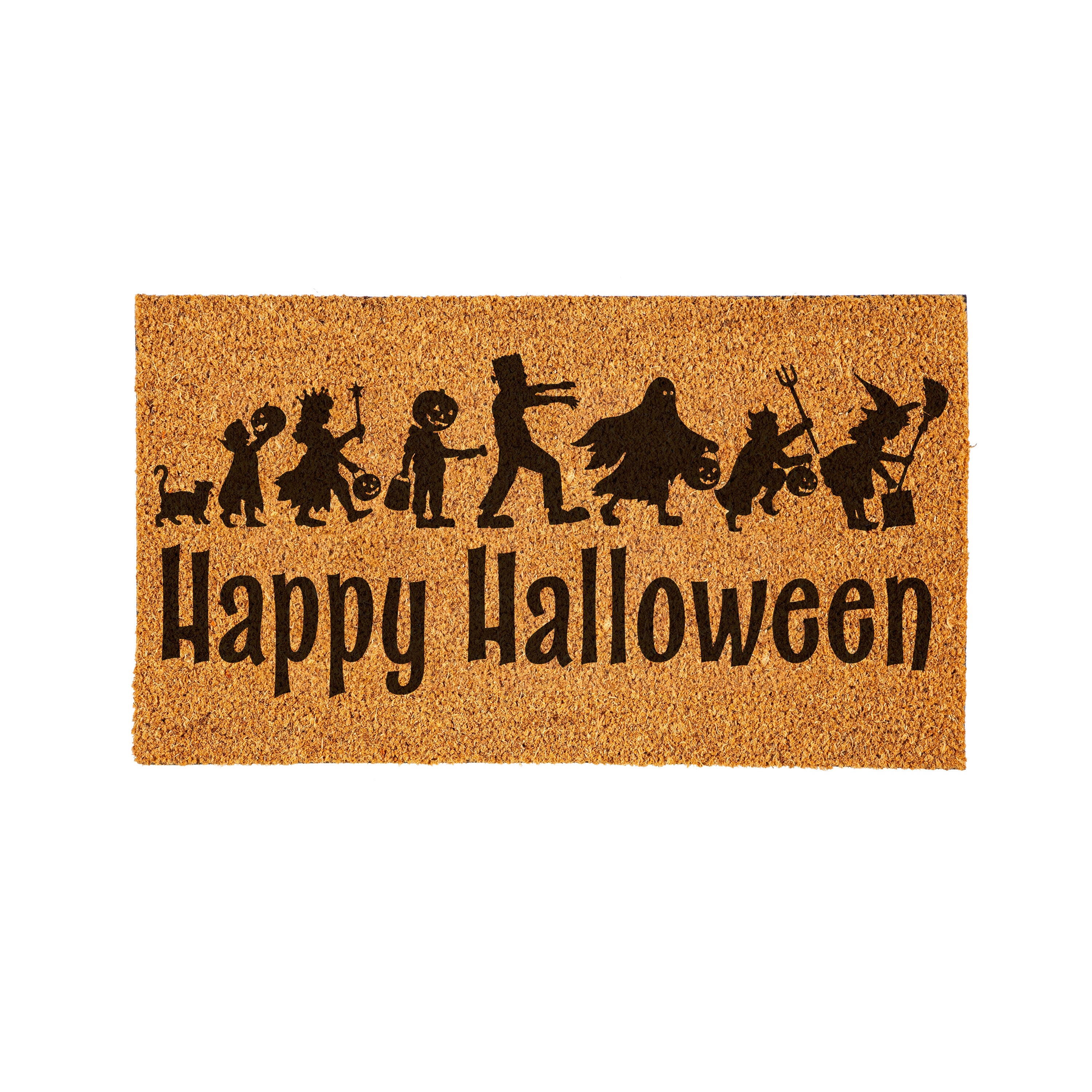 Evergreen Haunted House Coir Mat - Thumbnail 3