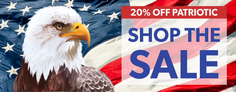 20% Off Patriotic,  Shop the Sale!