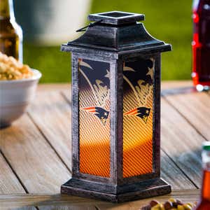 New England Patriots Solar Garden Lantern