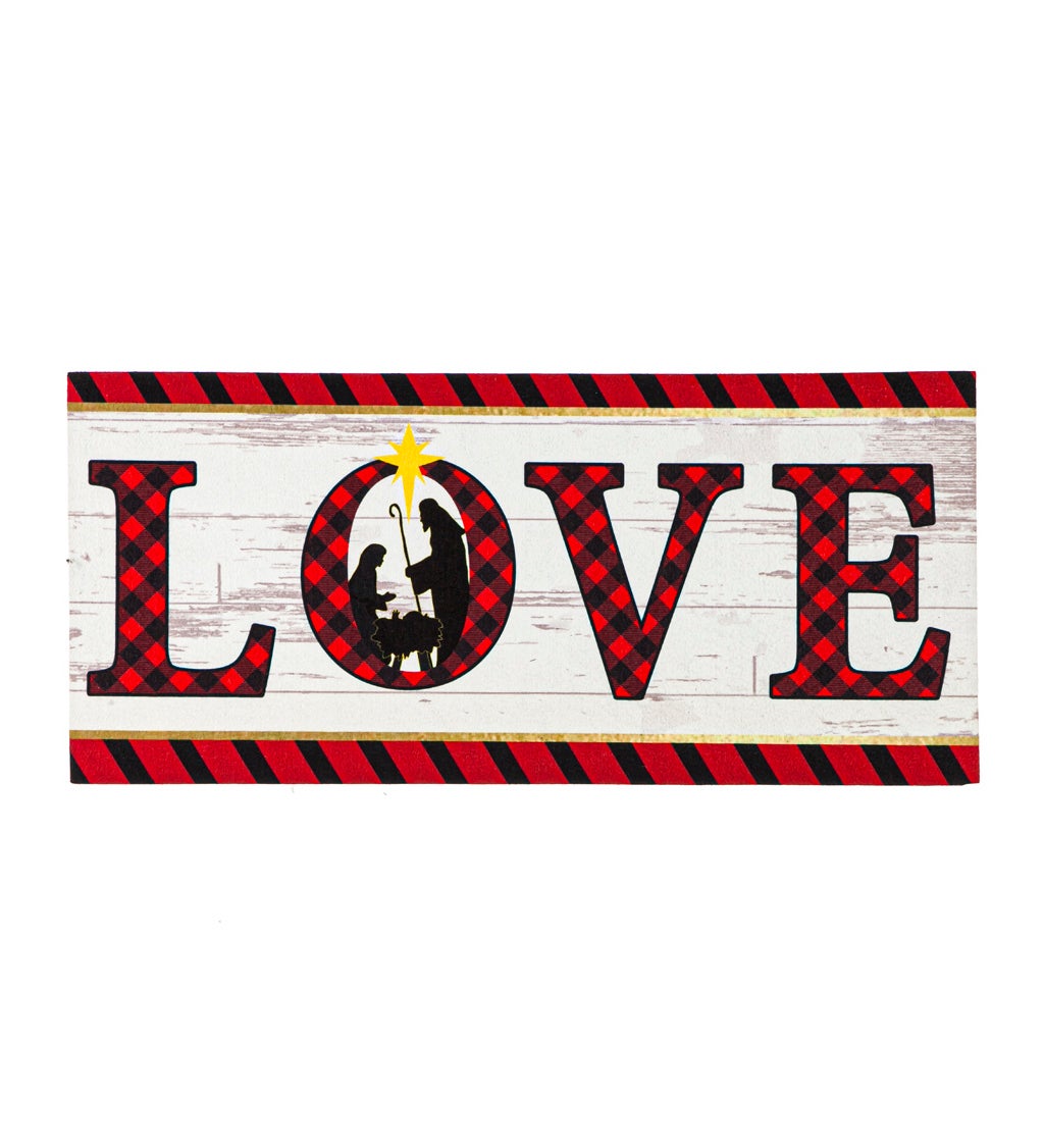 Nativity Love Sassafras Switch Mat