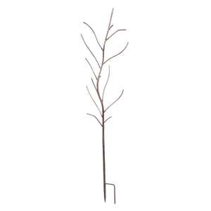 Brown Metal Bottle Tree Garden Stake