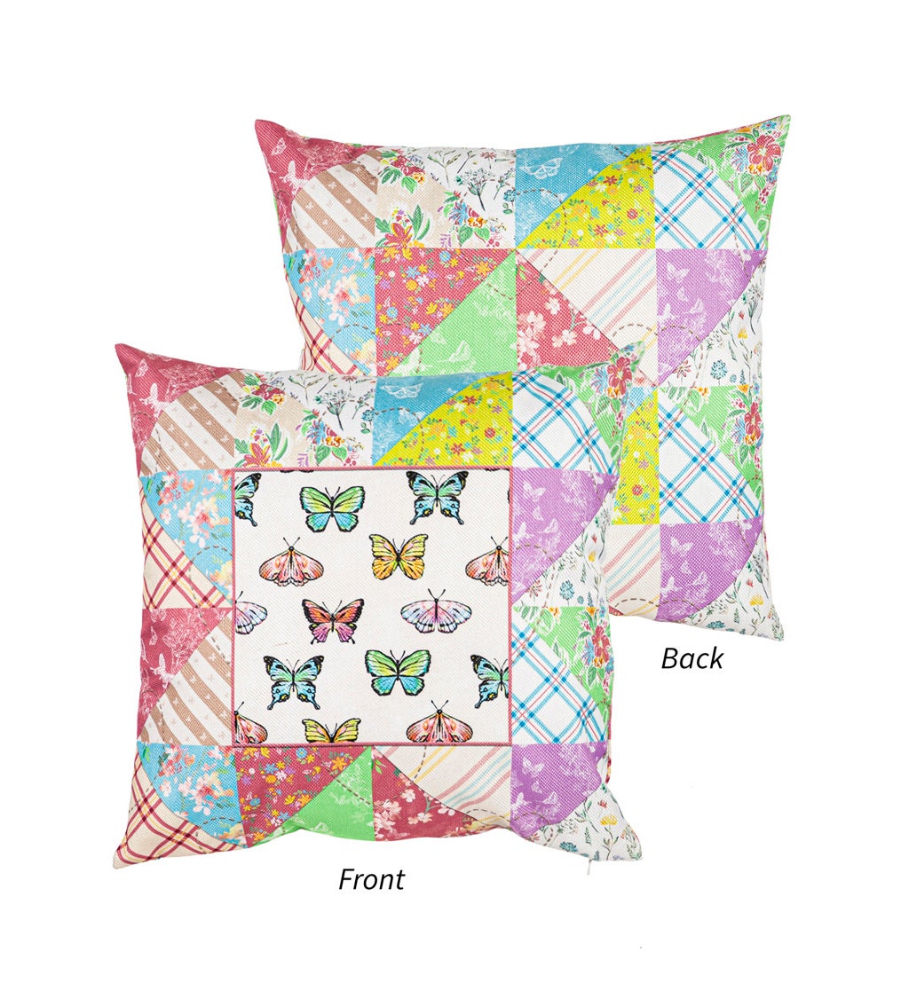 Butterfly Fields Outdoor Pillow Cover