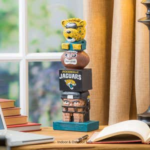 Jacksonville Jaguars Tiki Team Totem Garden Statue