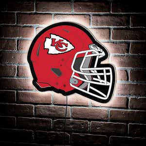 Kansas City Chiefs LED Helmet Wall Decor