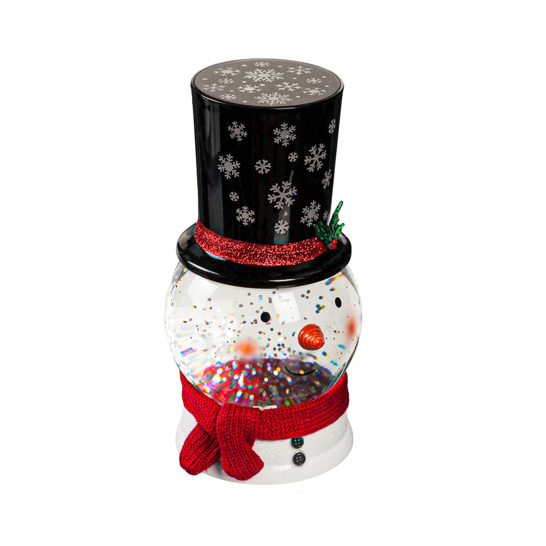 LED Lighted Snowman Snow Globe | MyEvergreen