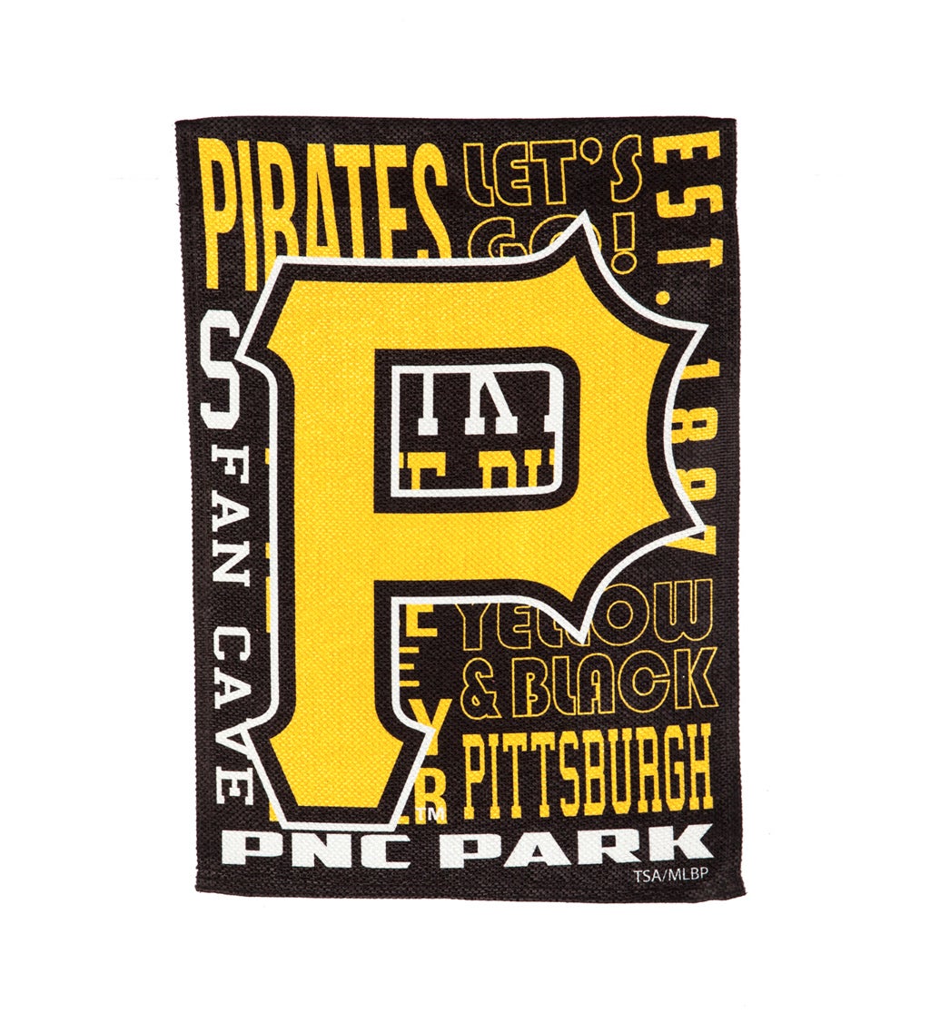 Pittsburgh Pirates Flag Holder Gnome